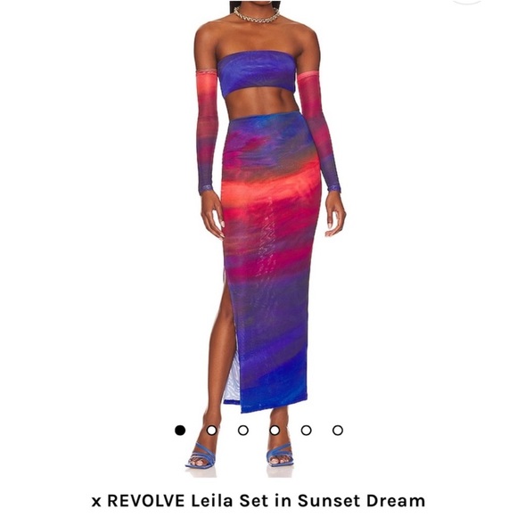 Revolve x ferai London Leila set in sunset dream - Picture 2 of 2